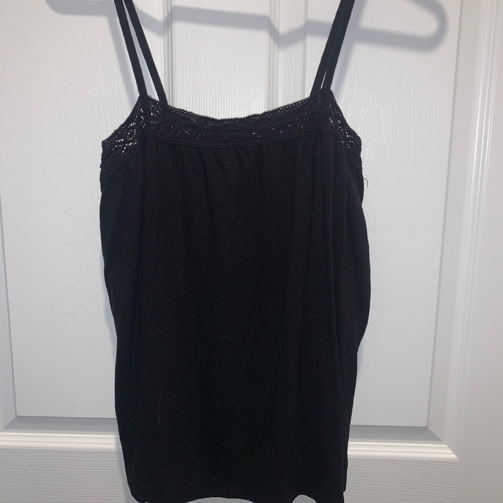 Never worn black babydoll top